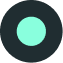Icon Solid Circle Colored Map Dot