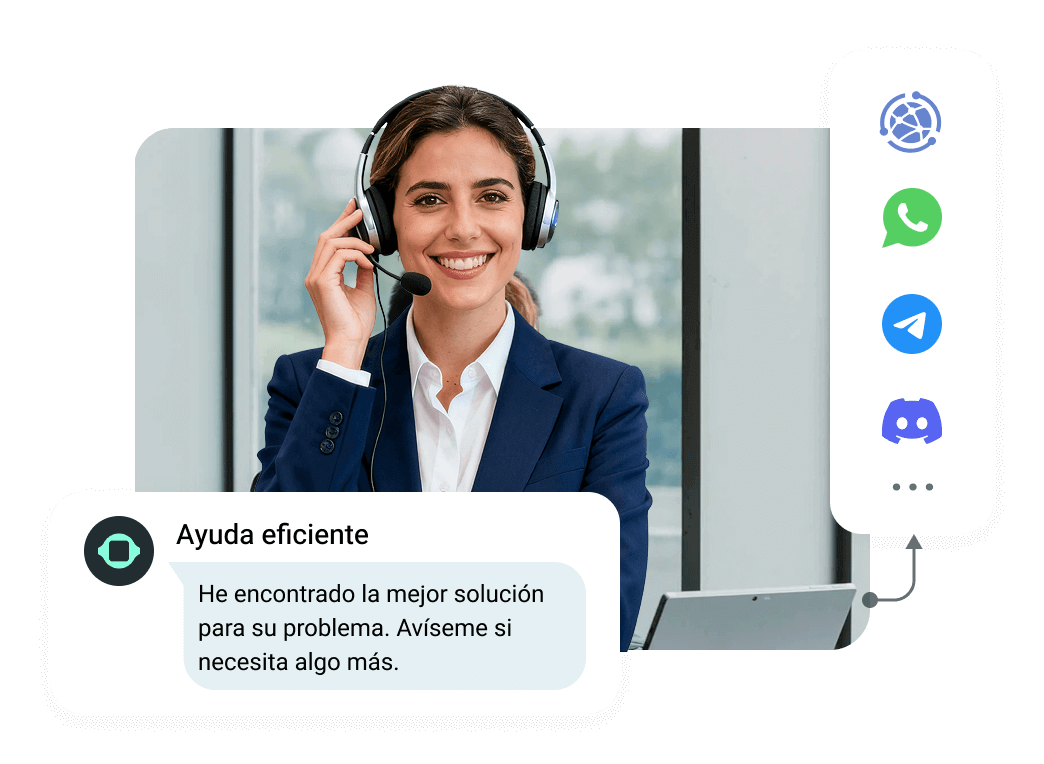 home-Reduce los costes de atención al cliente en un 70% y ofrece un servicio ininterrumpido 24/7.