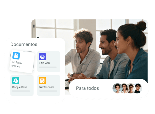 home-Permite que el conocimiento empresarial sea accesible al instante y empodera a cada rol.