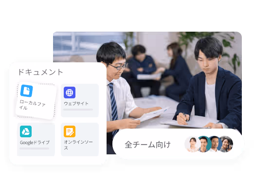 home-企業ナレッジへ瞬時にアクセスし、全社員の生産性を向上